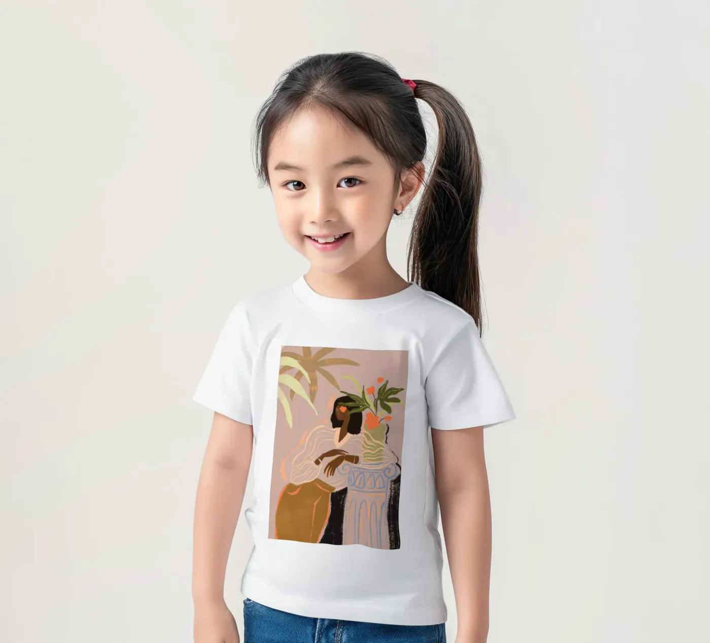 Waiting t-shirt bambini da Arty Guava