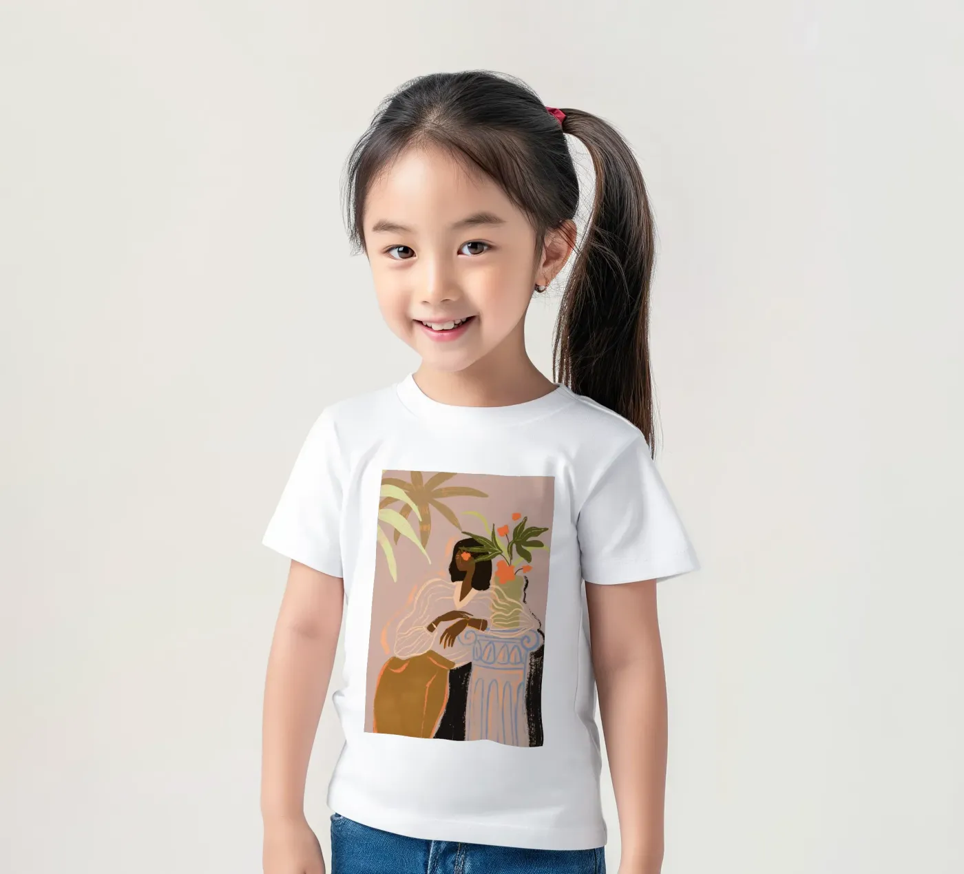 Waiting t-shirt bambini da Arty Guava
