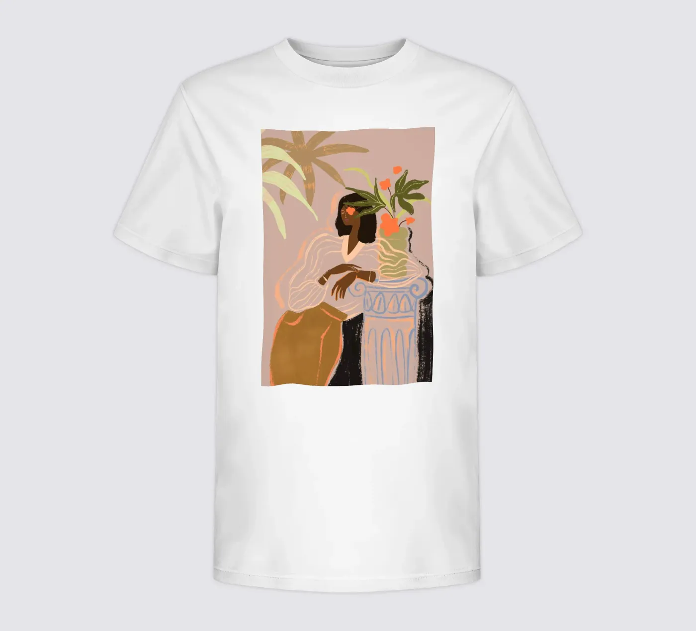 Waiting t-shirt bambini da Arty Guava