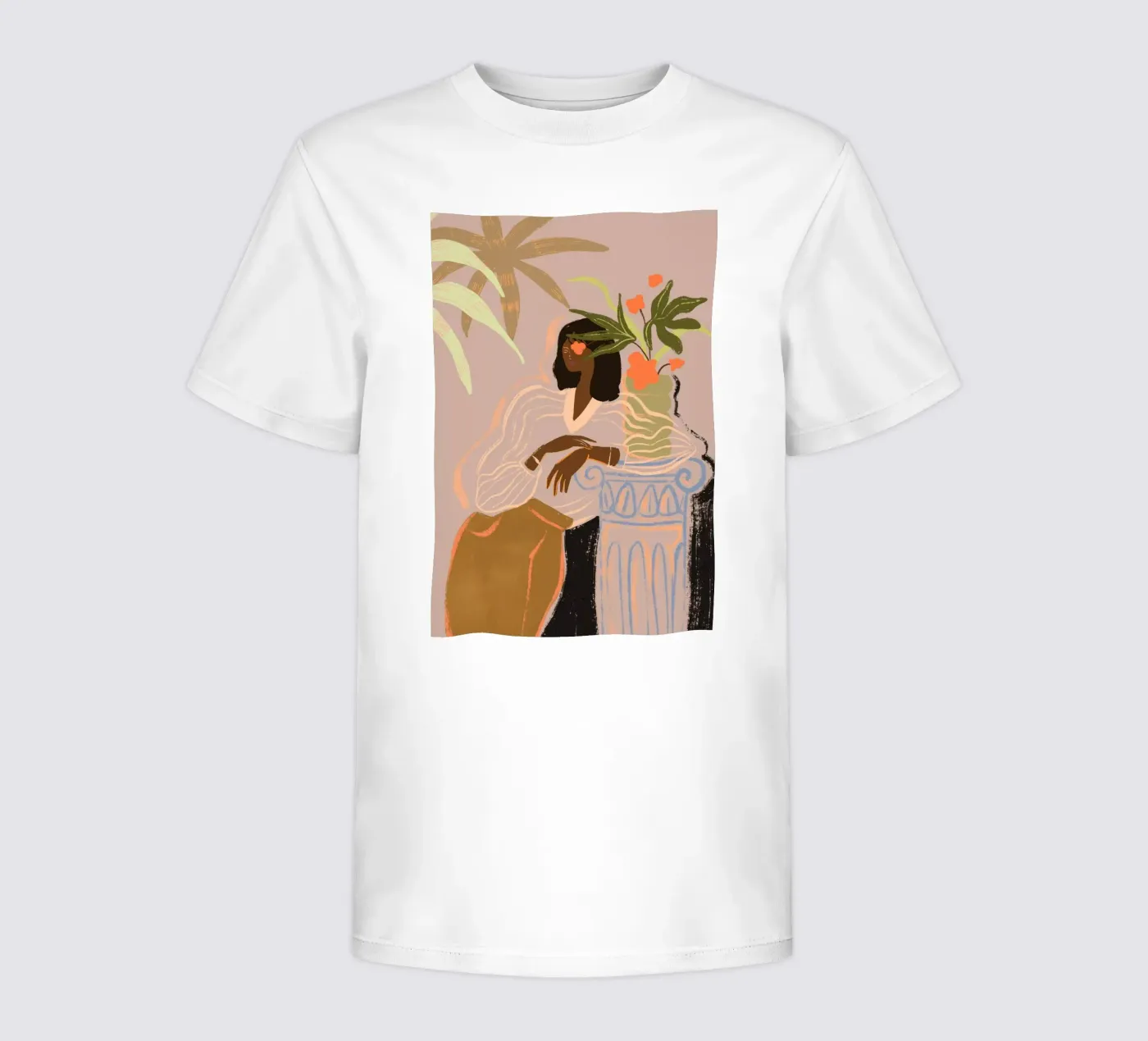 Waiting t-shirt bambini da Arty Guava