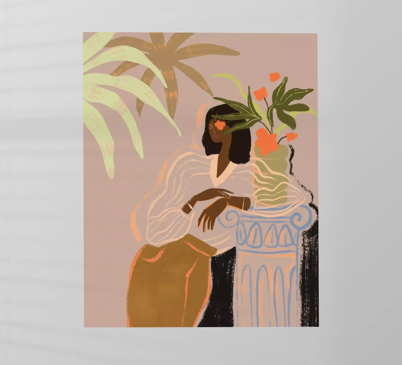 Waiting pellicola backlit da Arty Guava