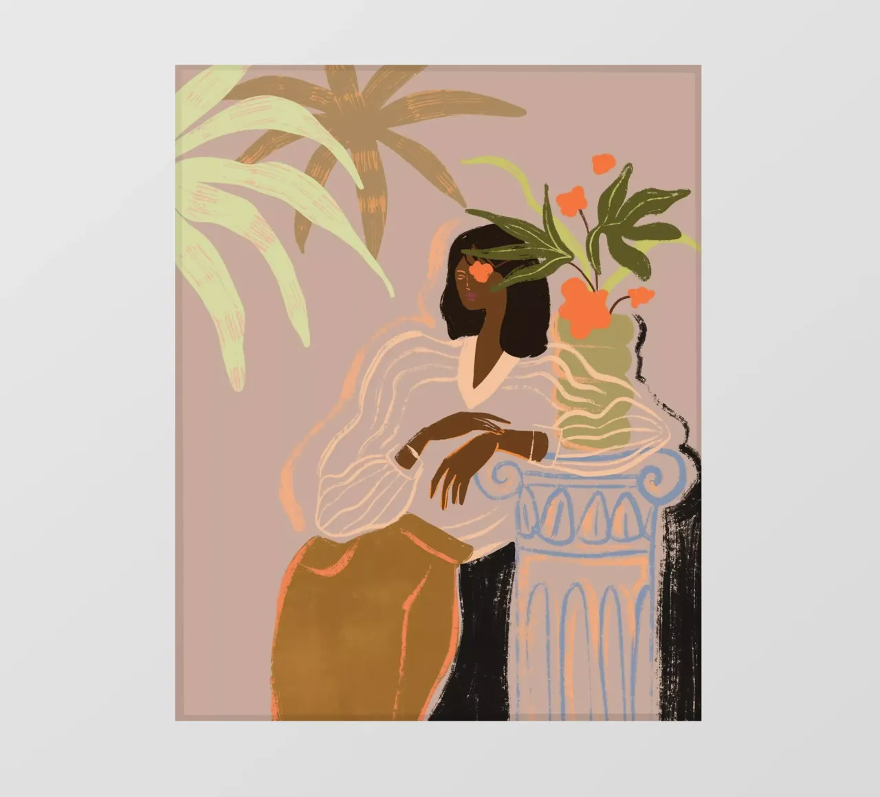 Waiting pellicola backlit da Arty Guava