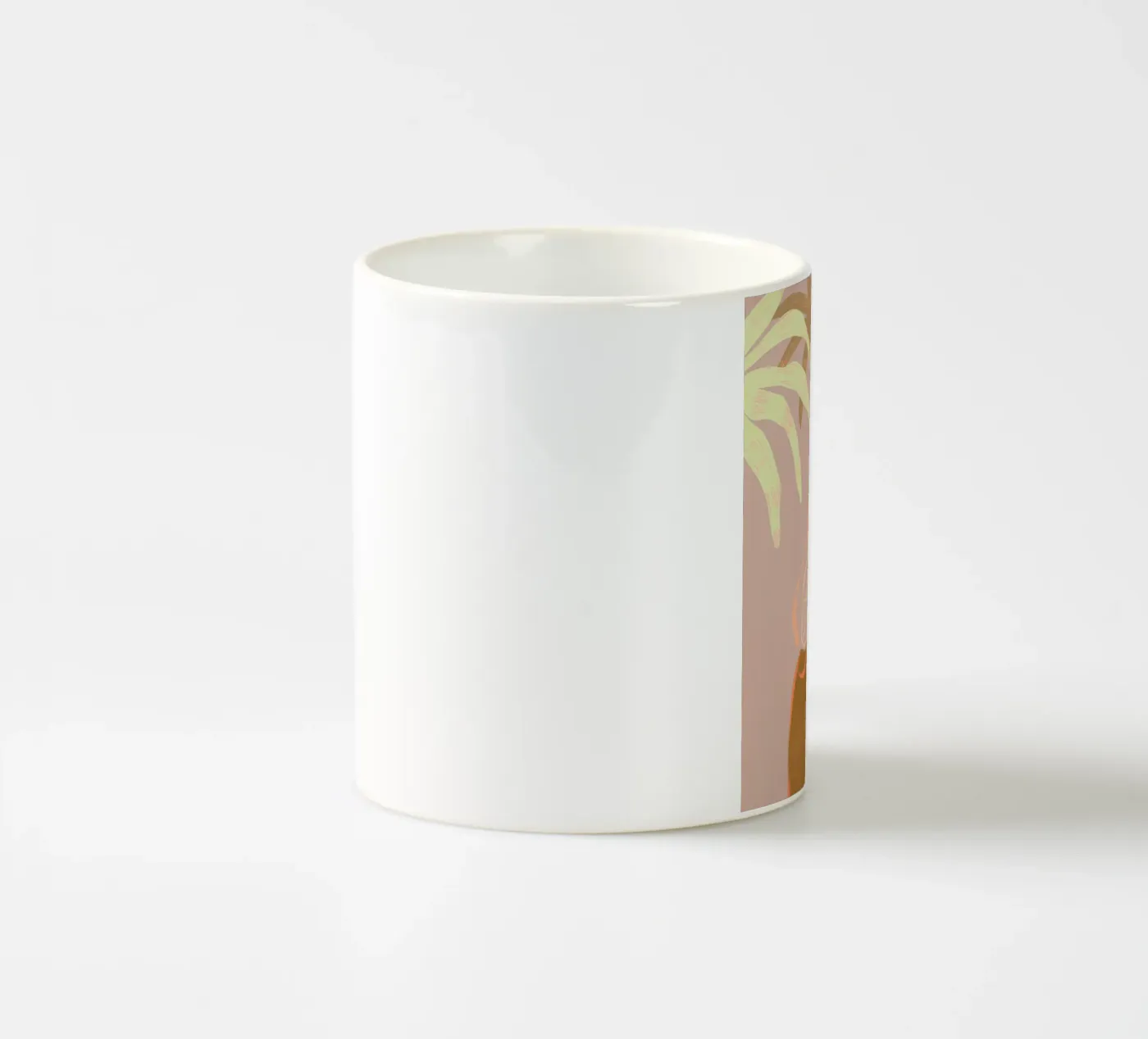 Waiting ceramic mug by Arty Guava