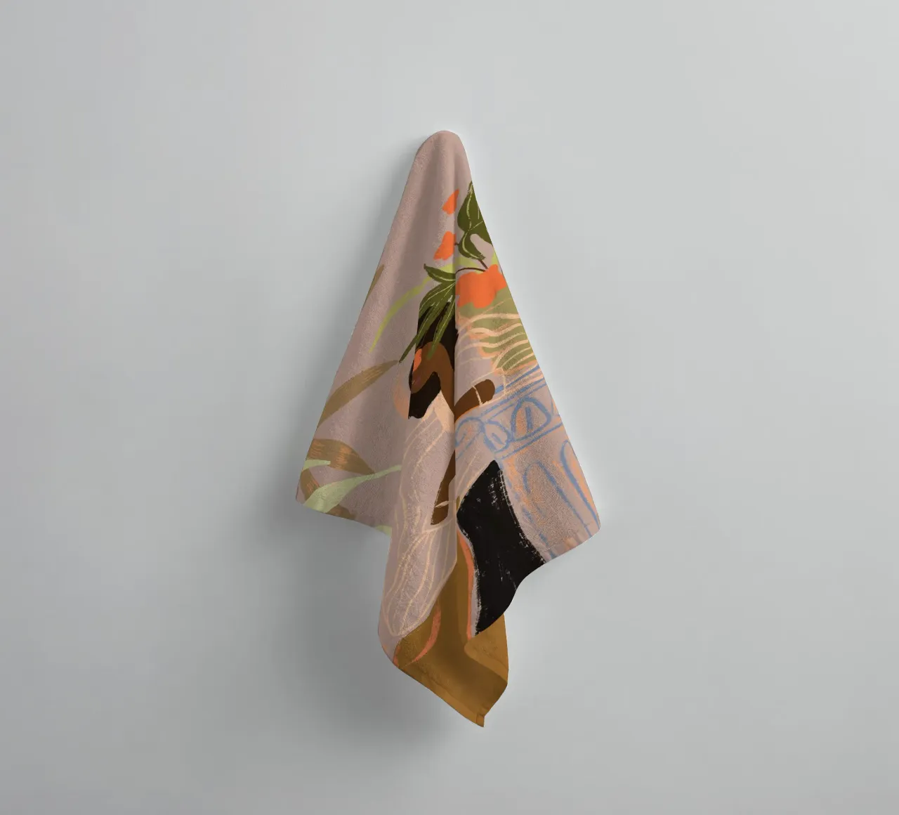 Waiting serviette de bain de Arty Guava