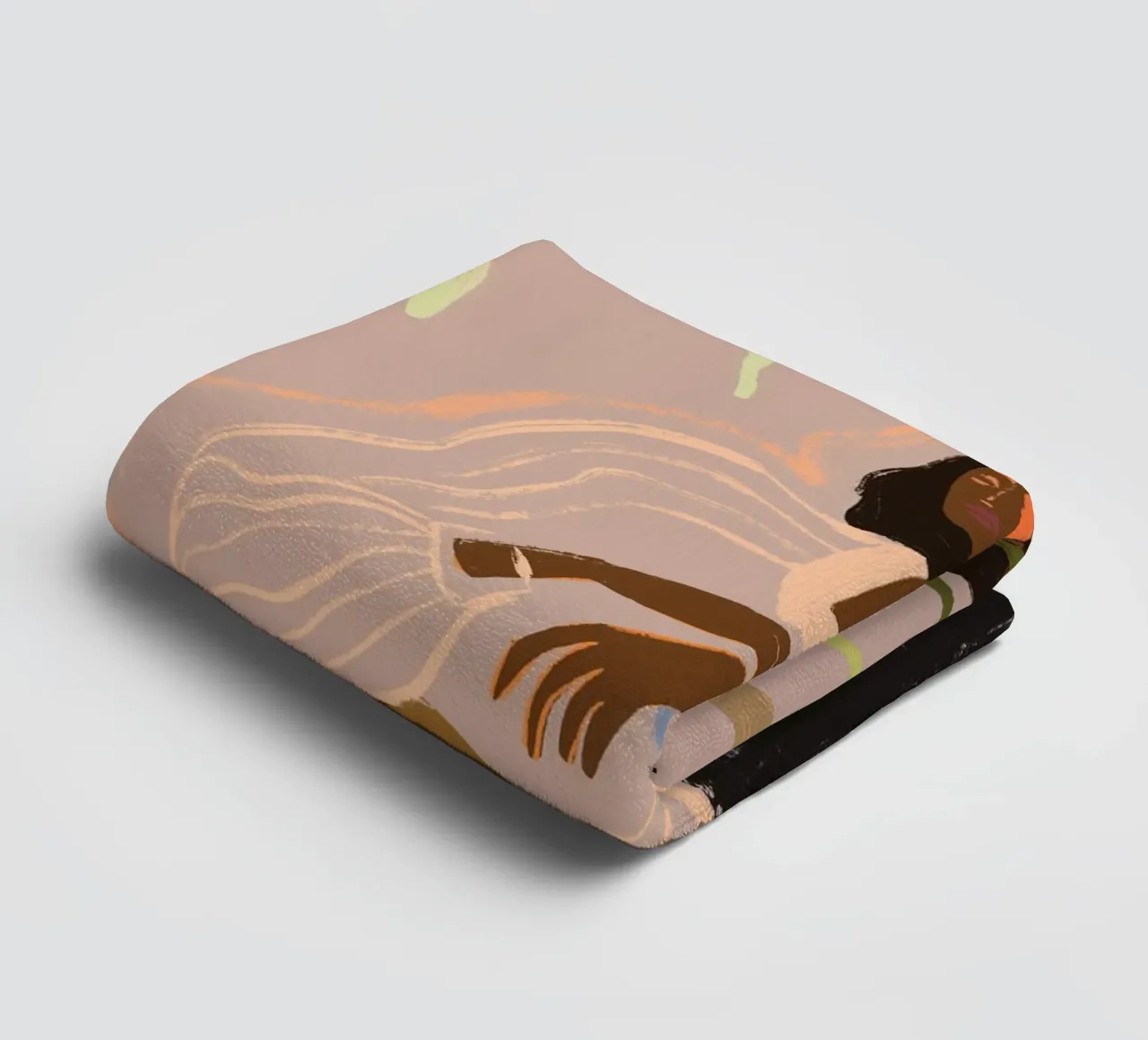 Waiting serviette de bain de Arty Guava