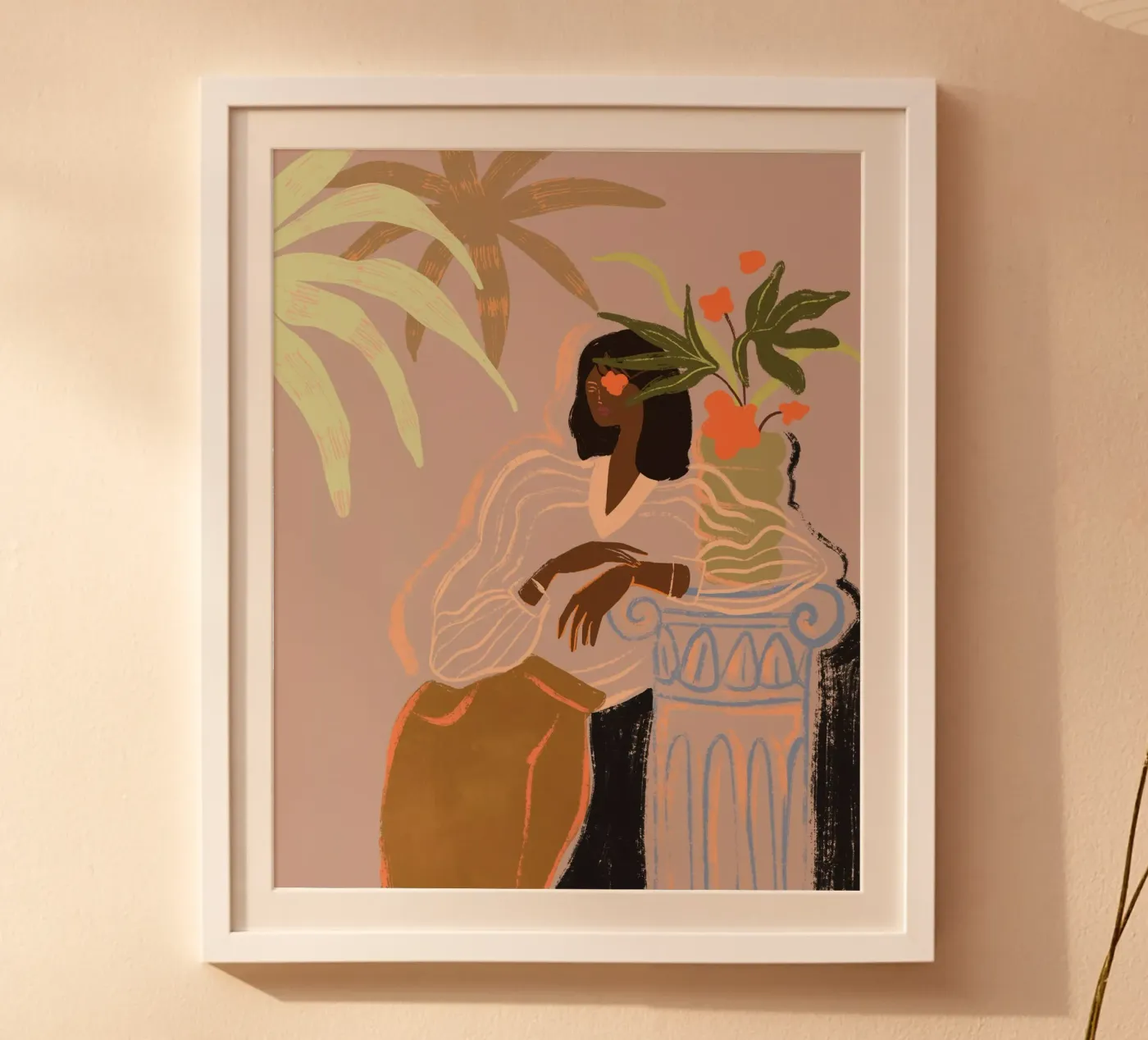 Waiting poster by Arty Guava
