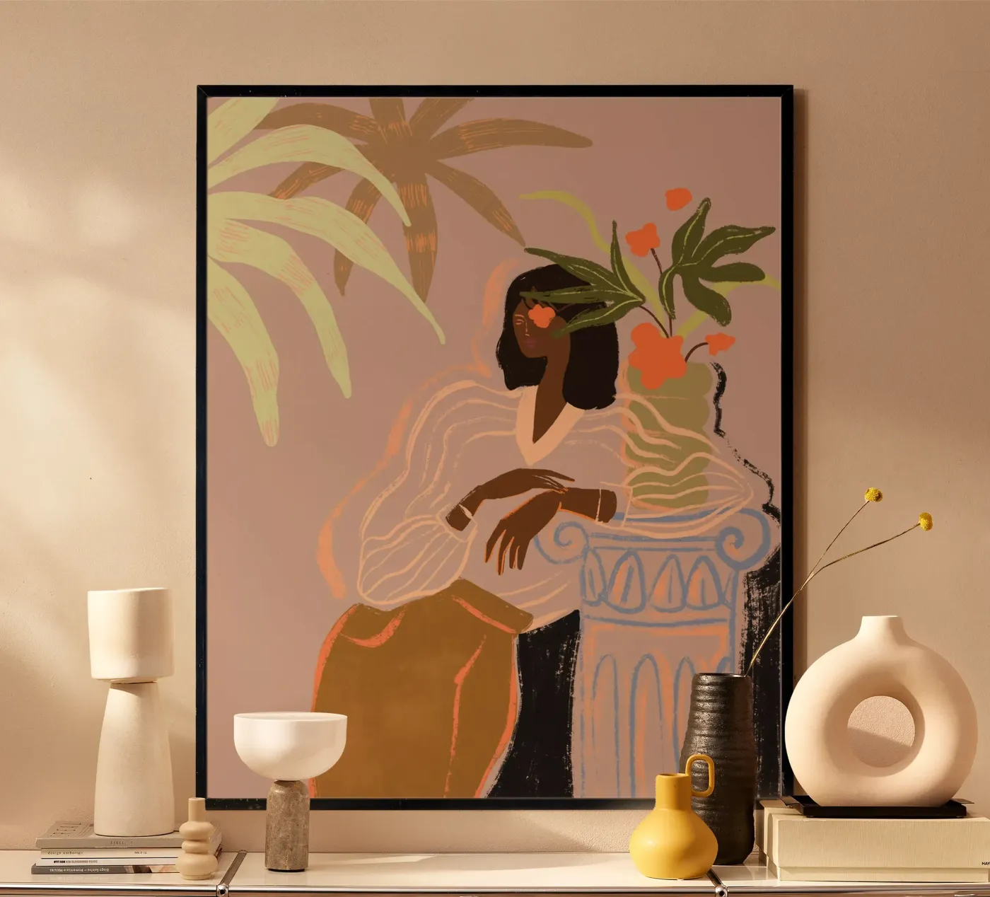Waiting poster by Arty Guava