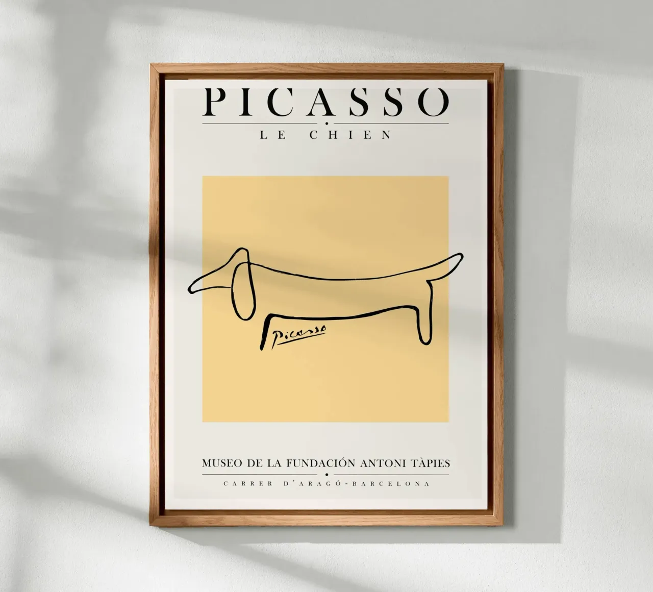 Picasso - The Dog pannello forex da field juan