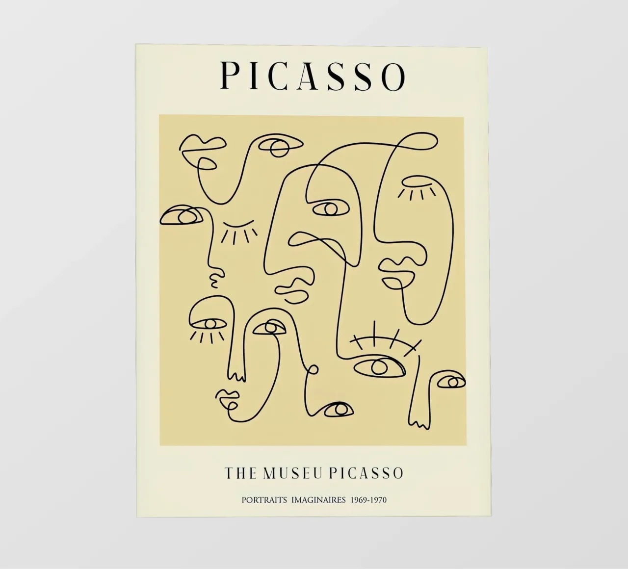 Picasso - molti volti telo in pvc da field juan
