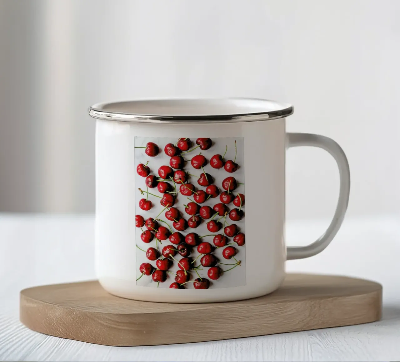 Kirschen tazza in smalto da Eat this