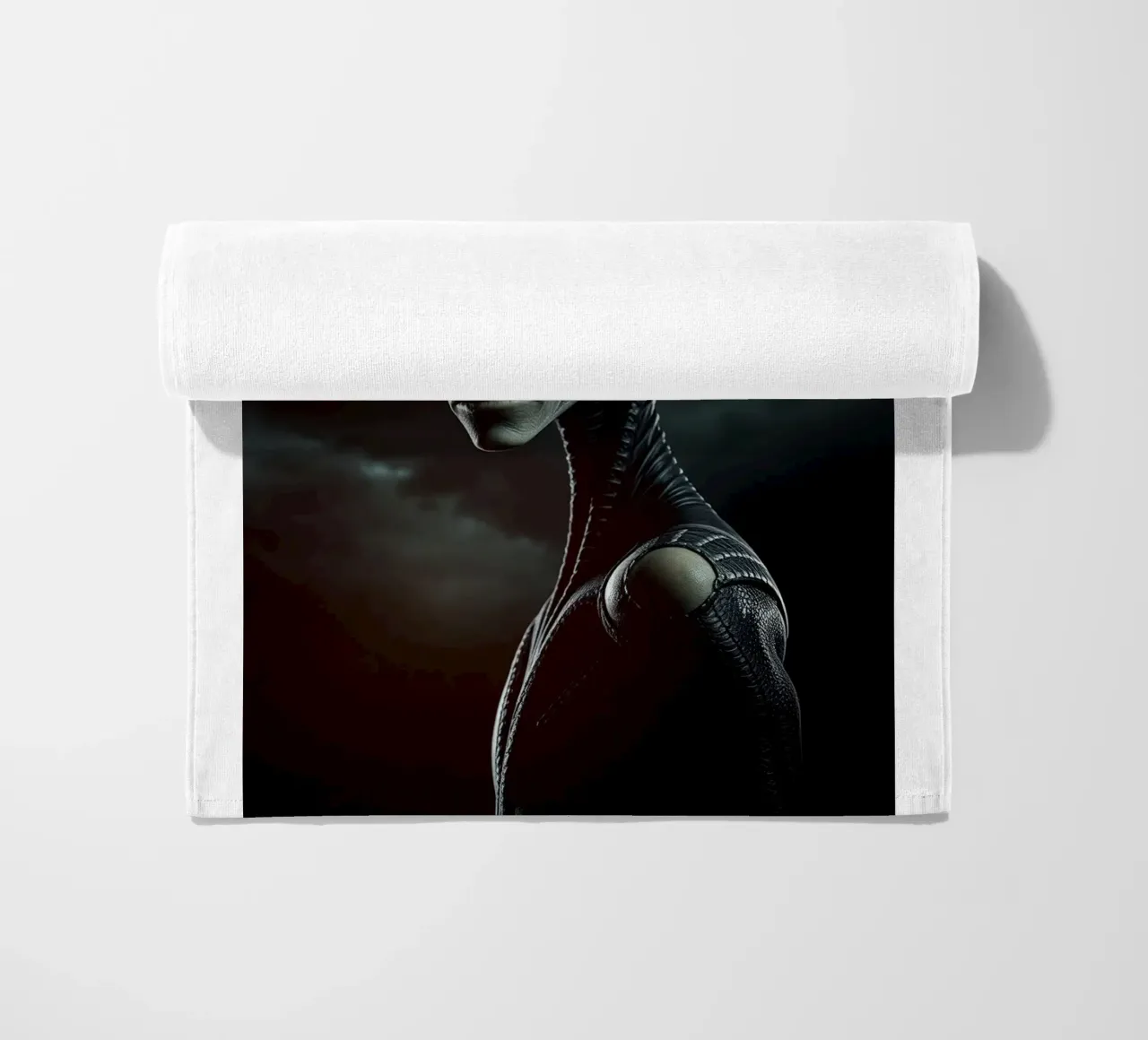 Ritratto alieno telo mare da Not from this planet