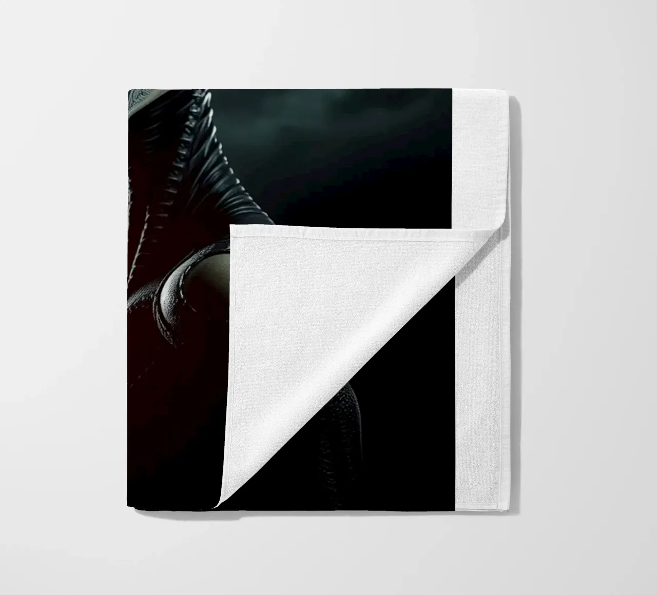 Ritratto alieno telo mare da Not from this planet