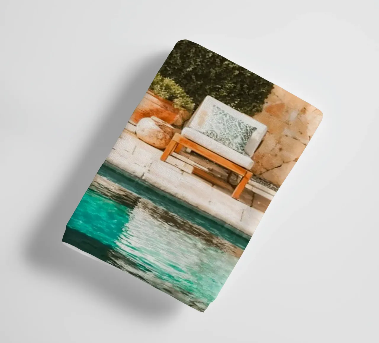 Mediterranean Retreat towel by BLICKPUNKT