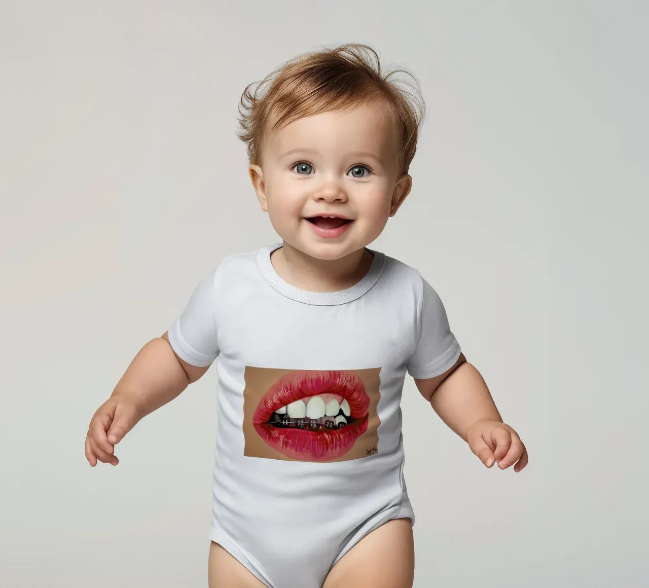 Alexandra's body neonato maniche corte da Musya