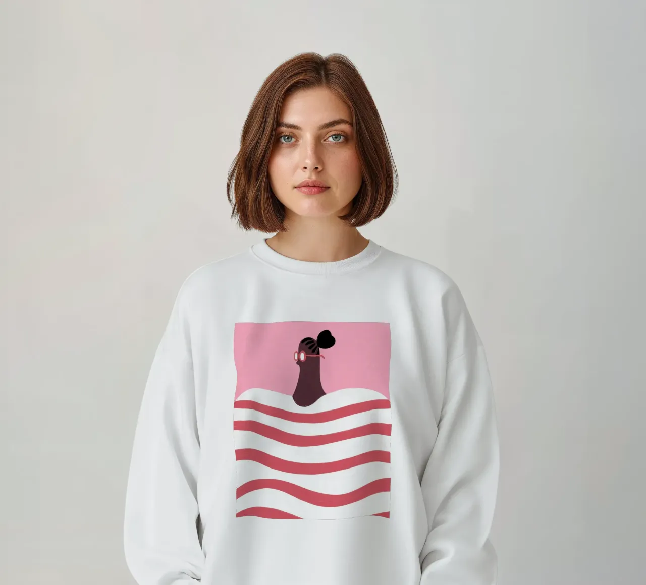 Strisce felpa da Johannes Lott Illustration