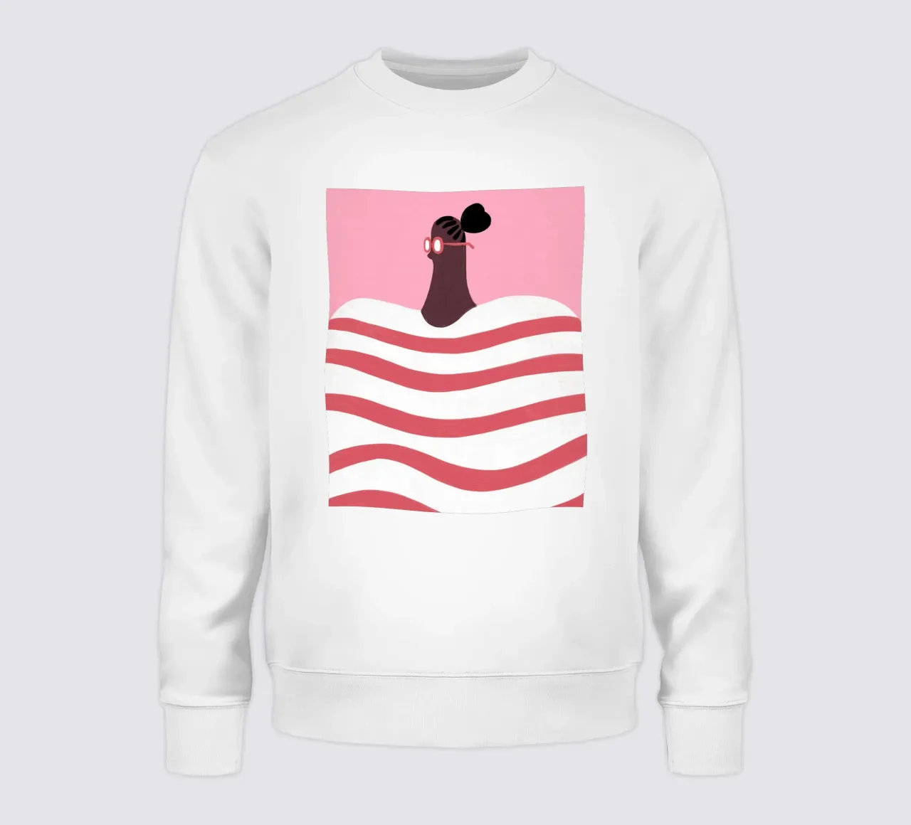 Strisce felpa da Johannes Lott Illustration