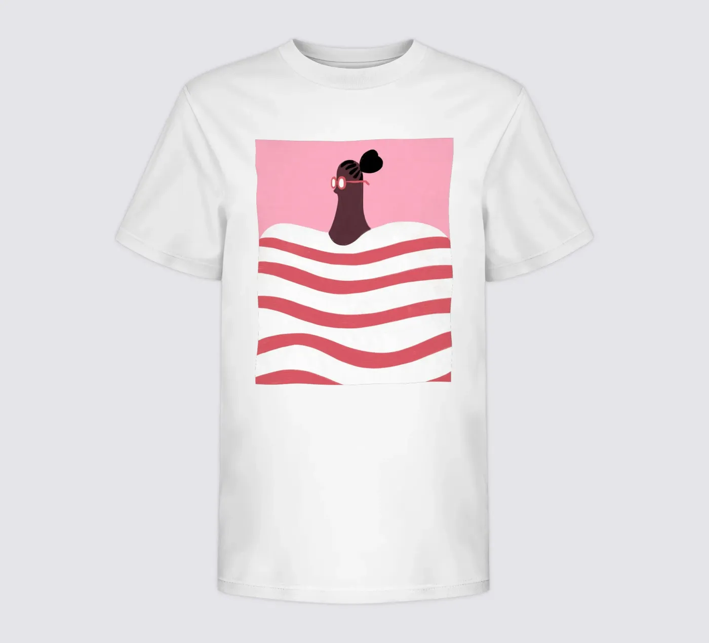 Strisce t-shirt bambini da Johannes Lott Illustration