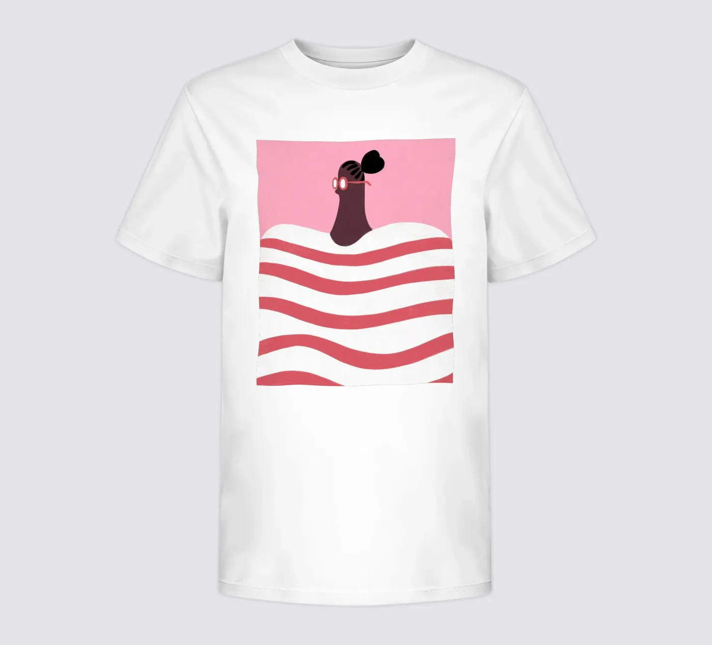 Strisce t-shirt bambini da Johannes Lott Illustration