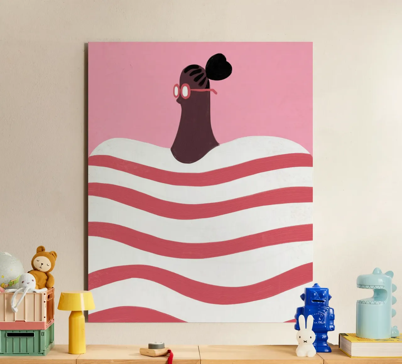 Strisce alluminio dibond da Johannes Lott Illustration