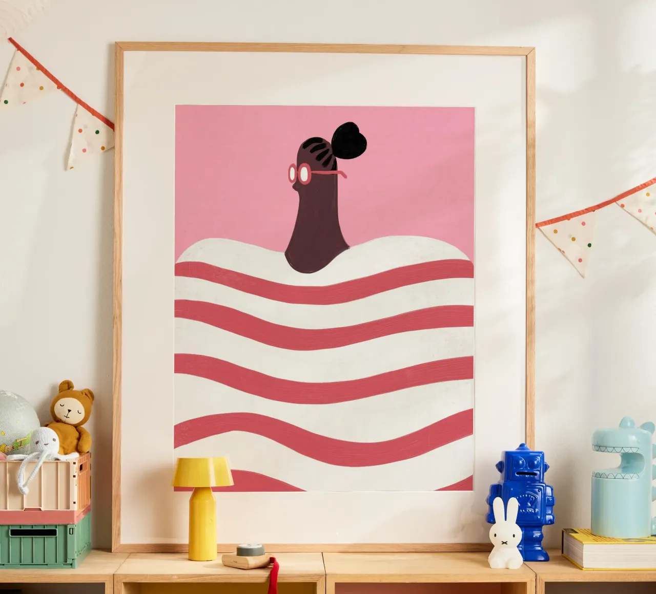 Strisce poster da Johannes Lott Illustration