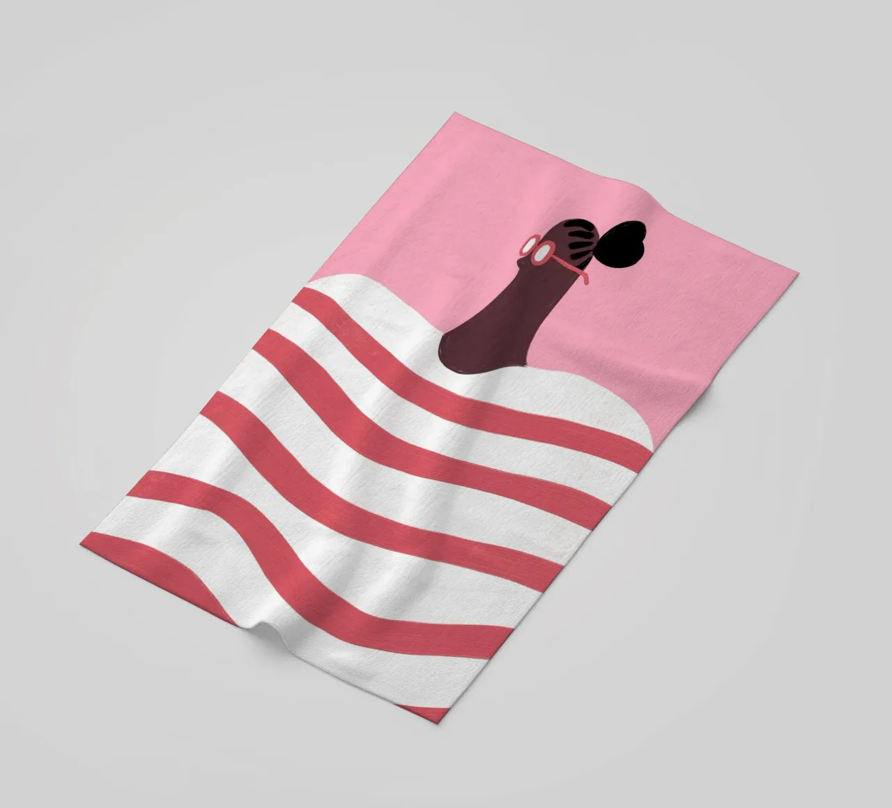 Strisce telo mare da Johannes Lott Illustration