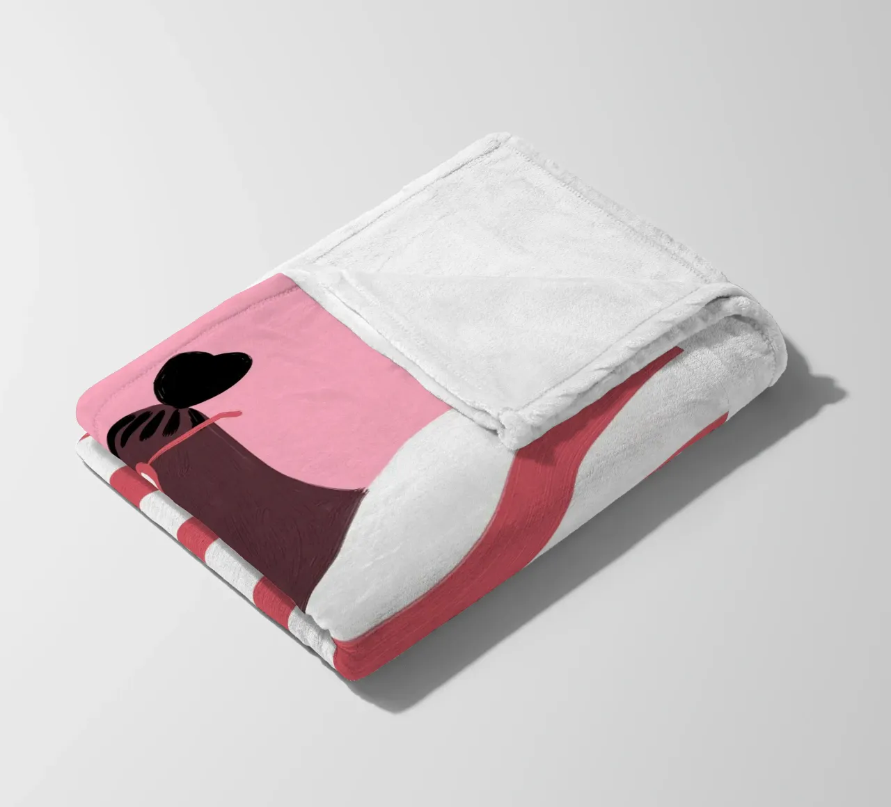 Strisce coperta in pile da Johannes Lott Illustration