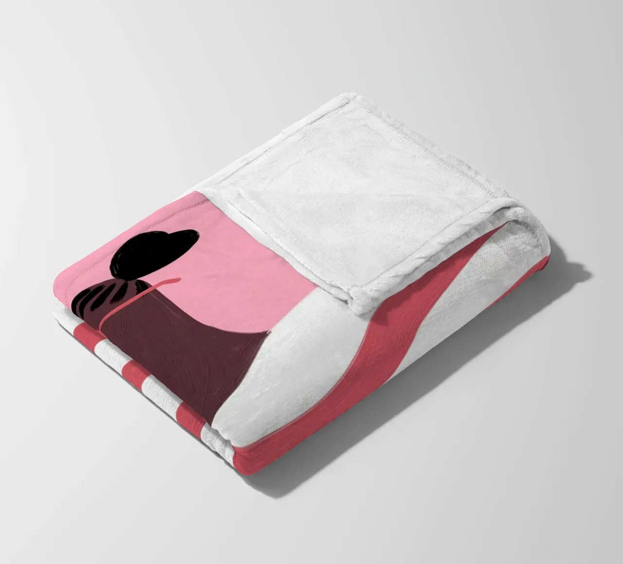 Strisce coperta in pile da Johannes Lott Illustration