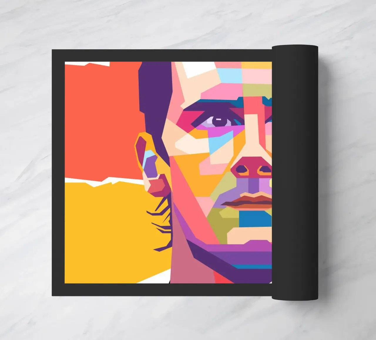 Ritratto pop art di Miroslav Klose zerbino da Hantamrata