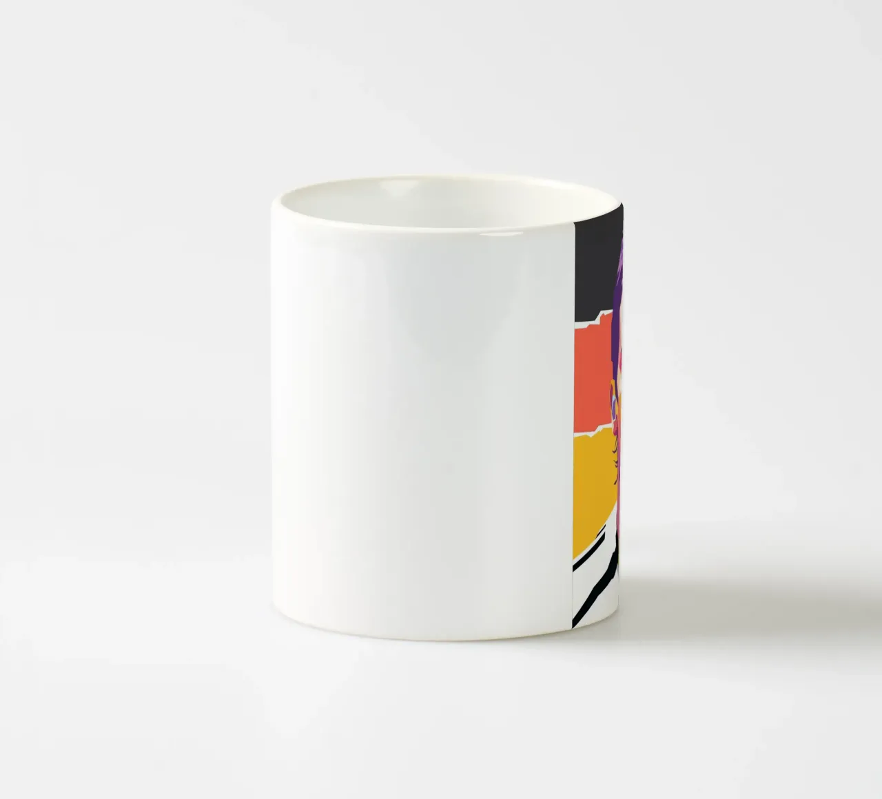 Ritratto pop art di Miroslav Klose tazza in ceramica da Hantamrata