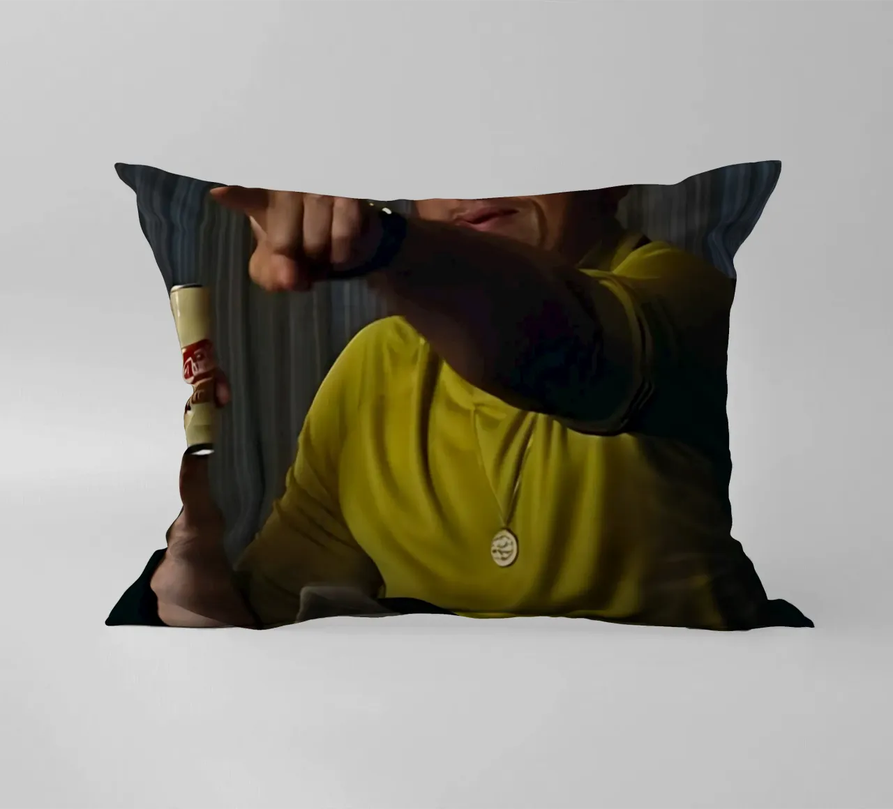 Leonardo DiCaprio cuscino da Low poly art