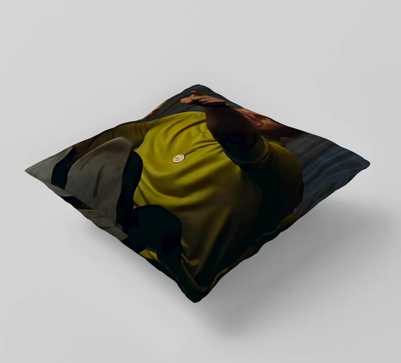 Leonardo DiCaprio cuscino da Low poly art