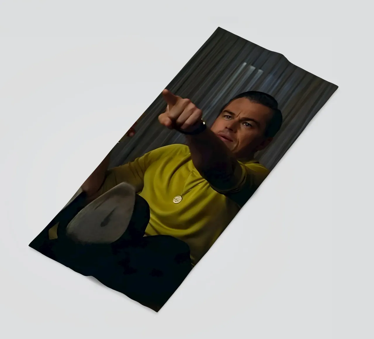 Leonardo DiCaprio telo mare da Low poly art
