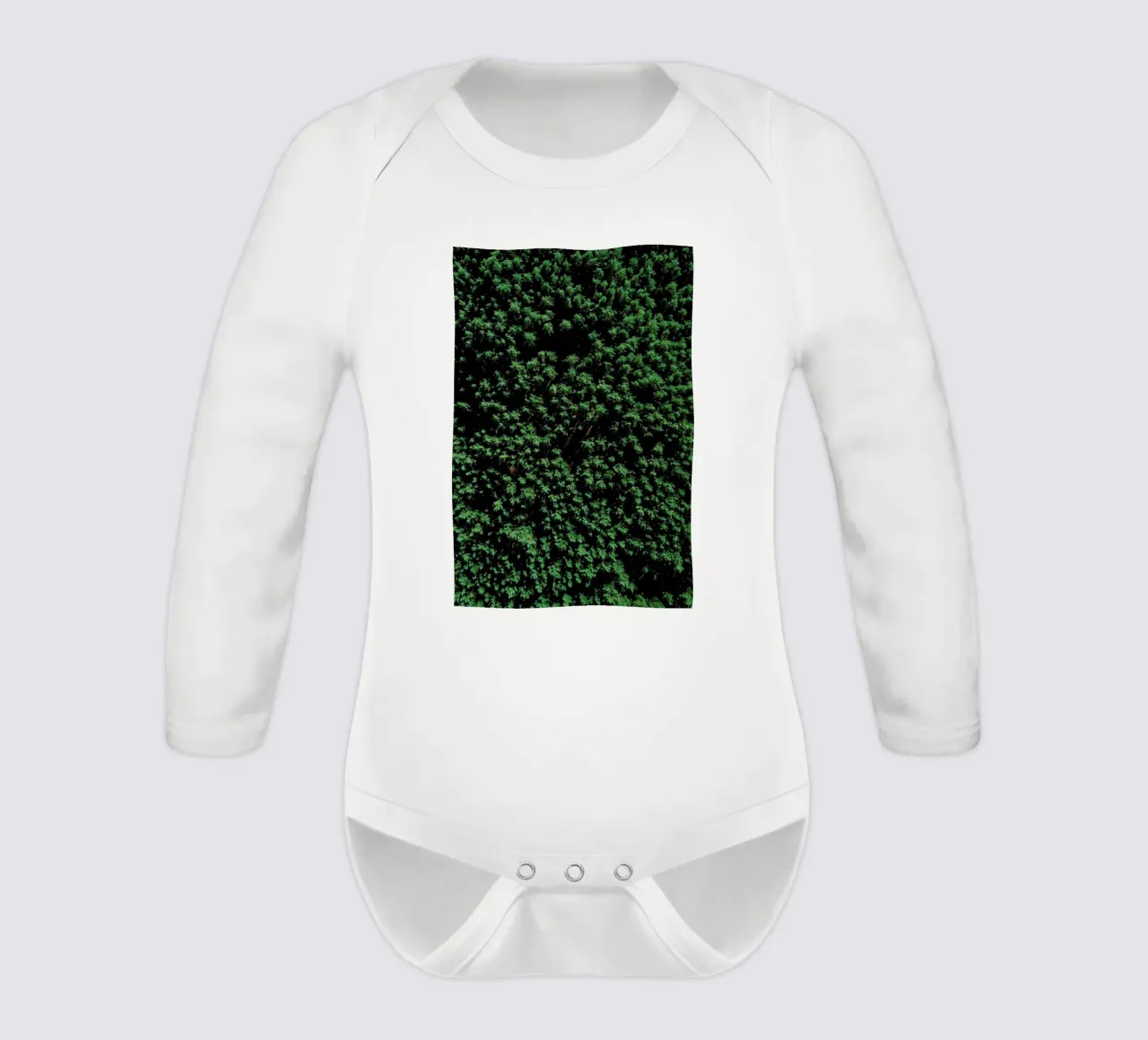 Tree Pattern body neonato maniche lunghe da Sebastian Hilgetag