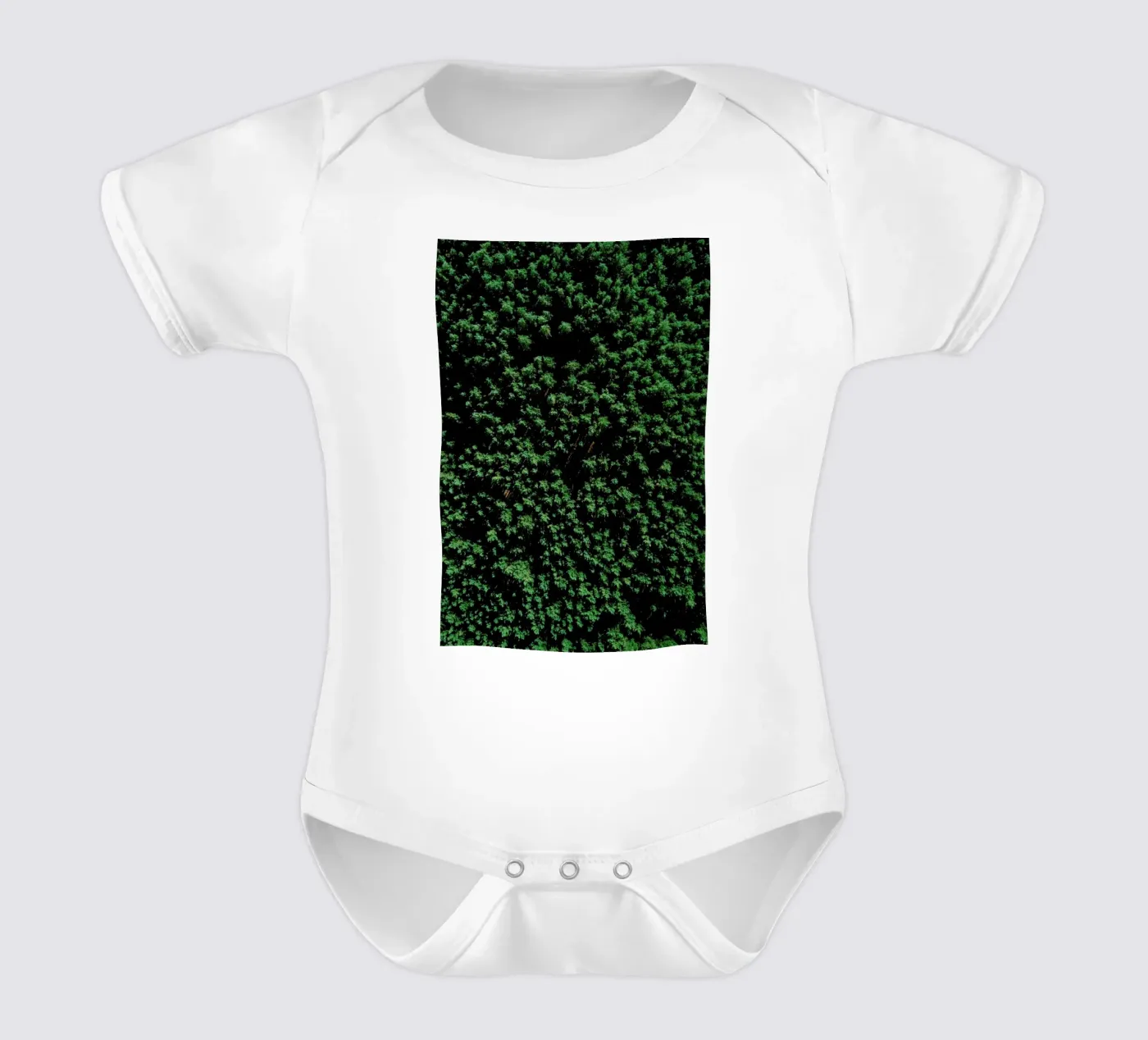 Tree Pattern Kurzarm Babybody von Sebastian Hilgetag