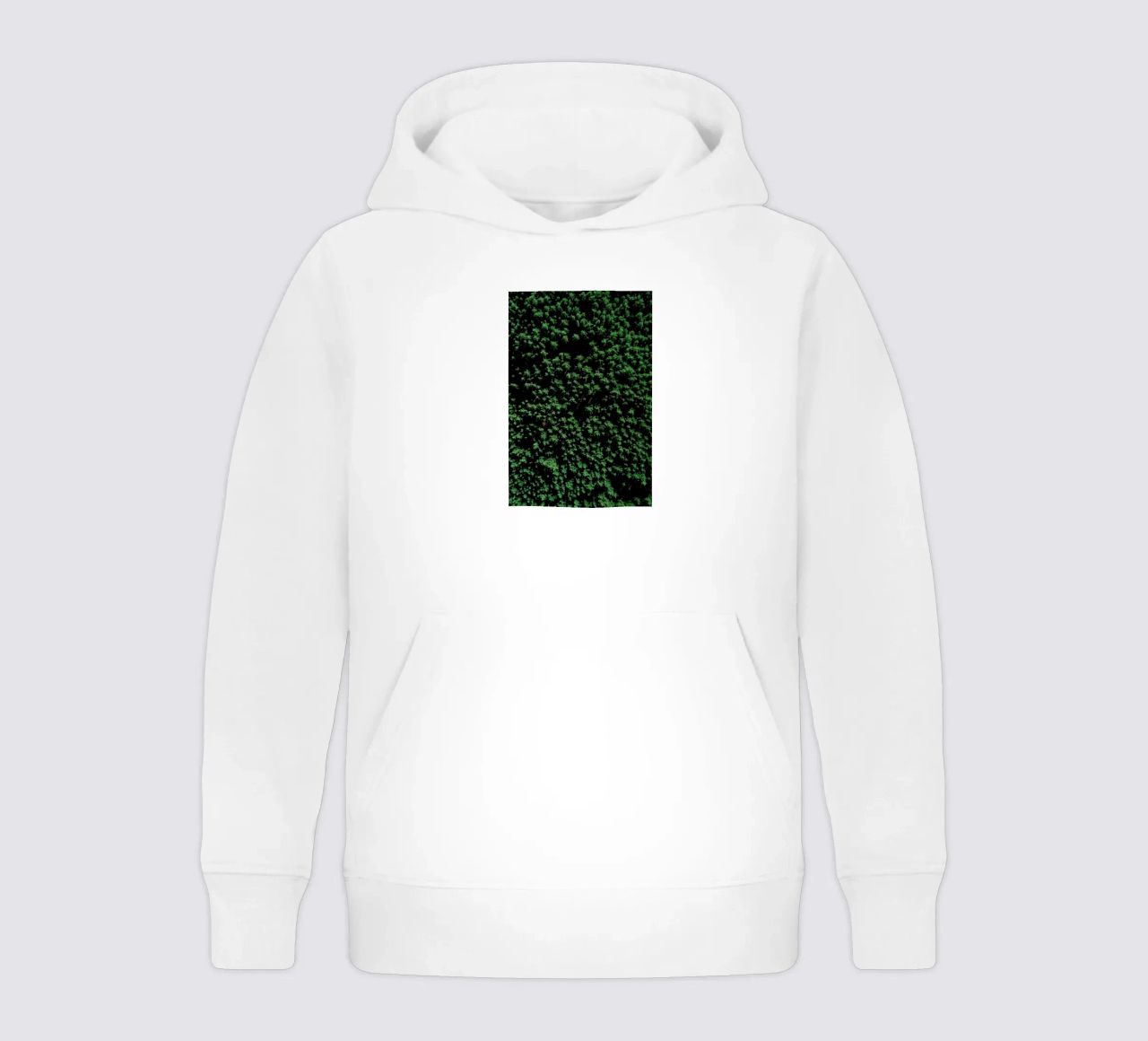 Tree Pattern felpa bambino con cappuccio da Sebastian Hilgetag