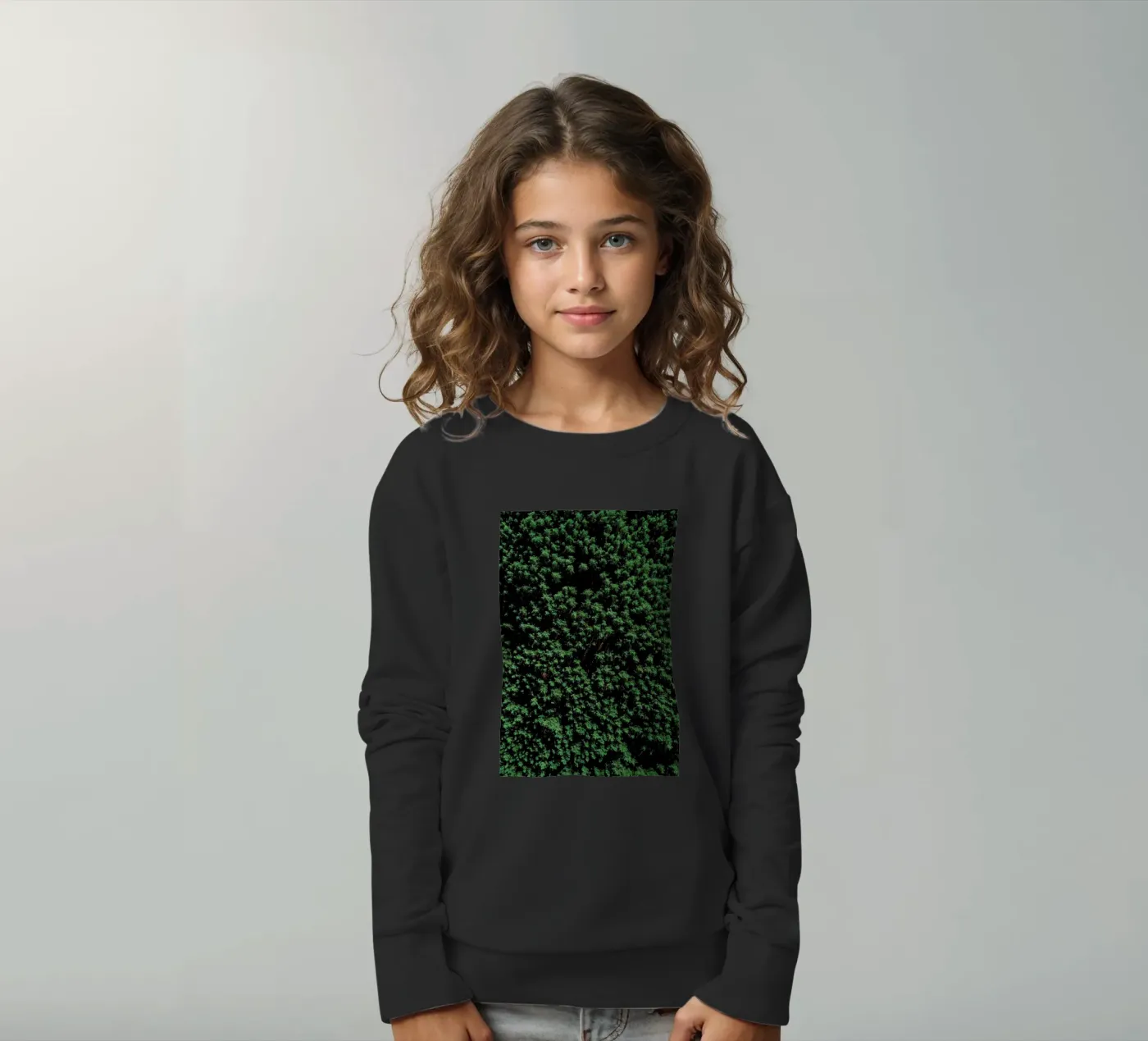Tree Pattern kinder sweatshirt van Sebastian Hilgetag
