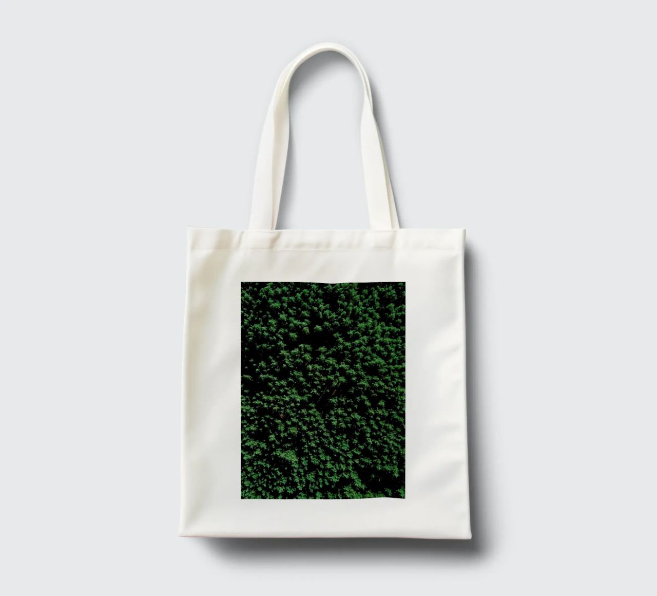 Tree Pattern borsa in juta da Sebastian Hilgetag