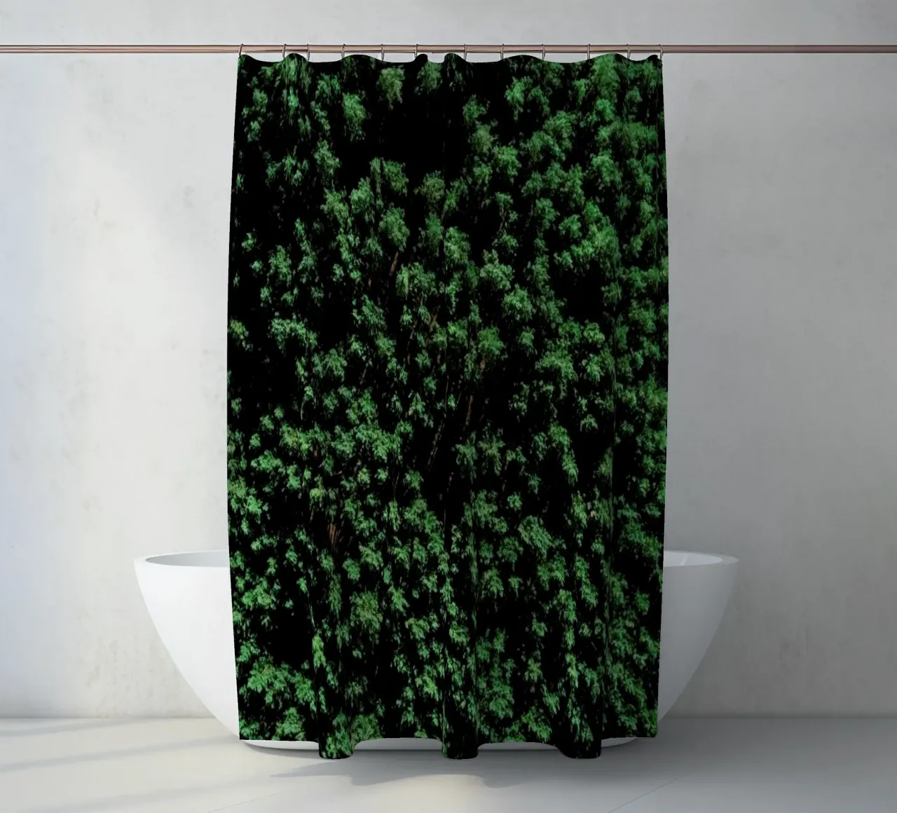 Tree Pattern shower curtain by Sebastian Hilgetag