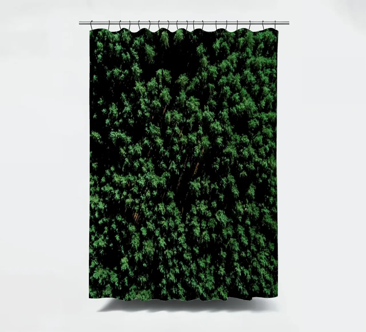 Tree Pattern shower curtain by Sebastian Hilgetag