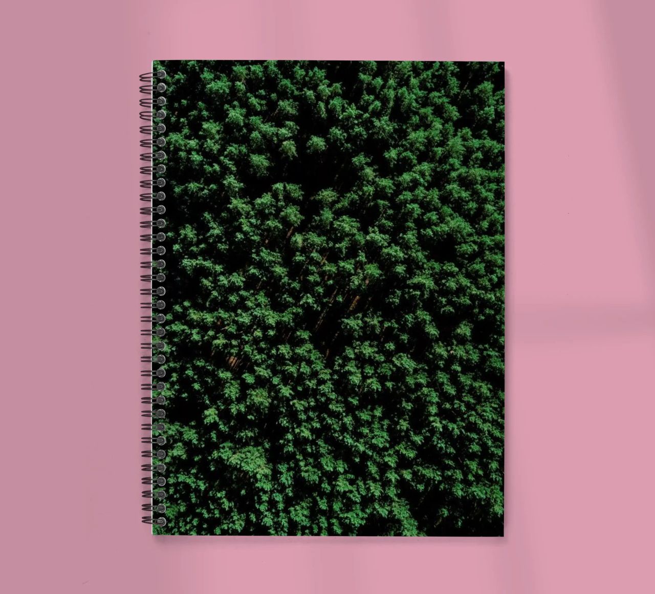 Tree Pattern spiral notebook by Sebastian Hilgetag