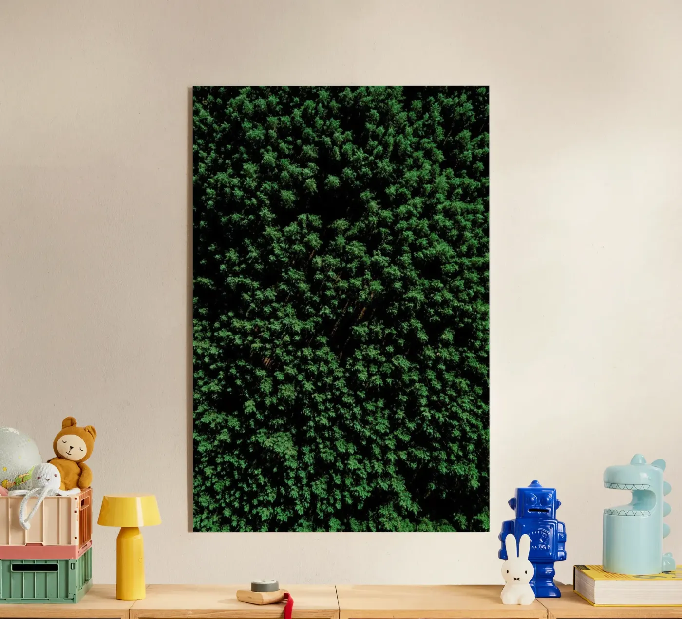 Tree Pattern acryl van Sebastian Hilgetag