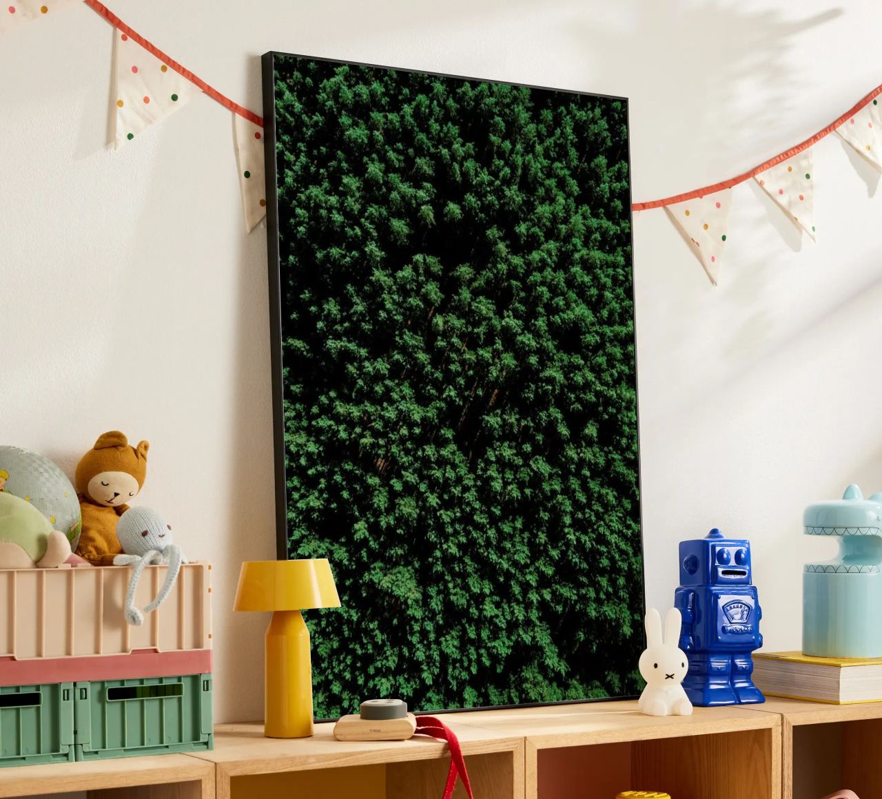 Tree Pattern alluminio dibond da Sebastian Hilgetag