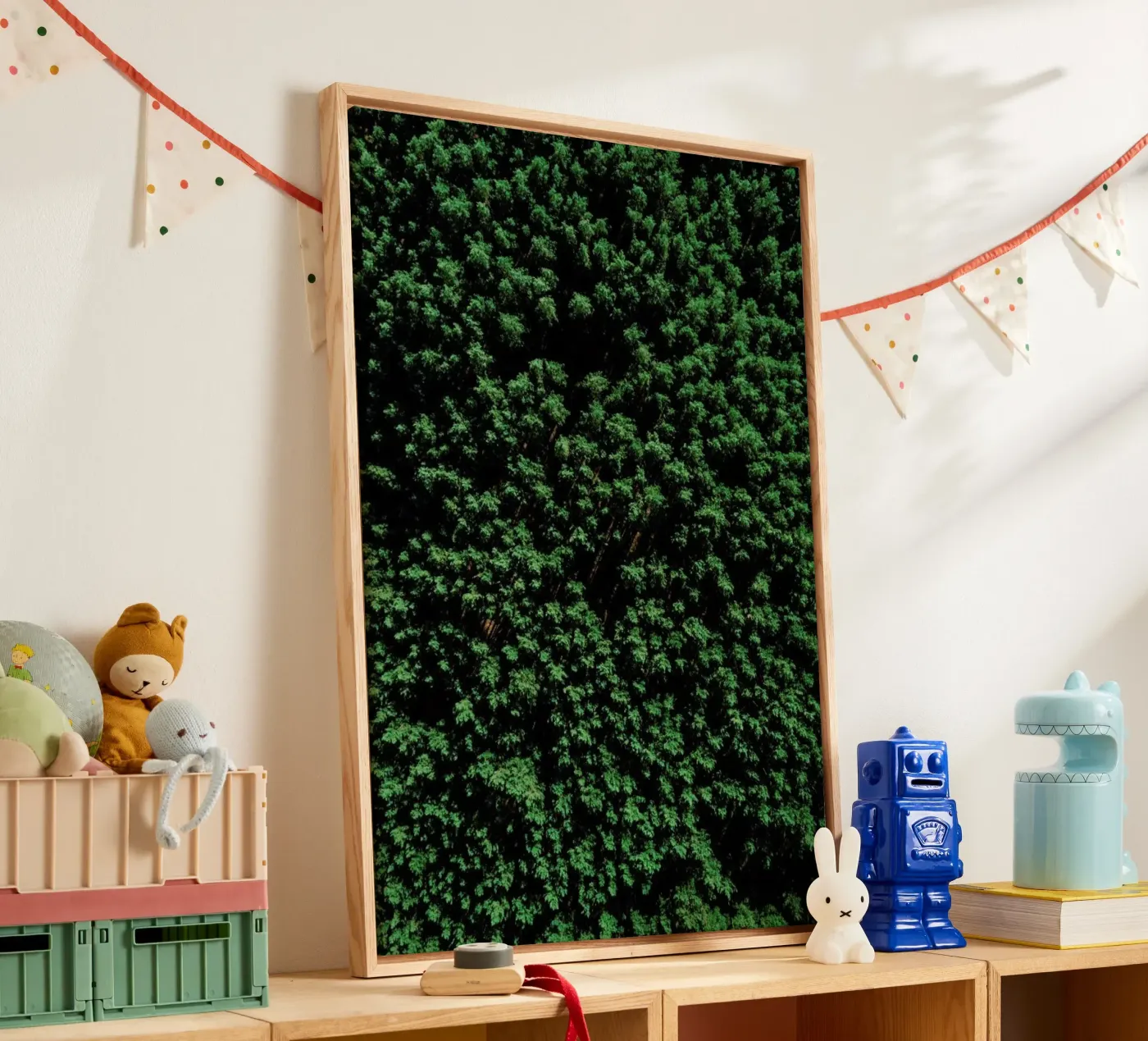 Tree Pattern Leinwand von Sebastian Hilgetag