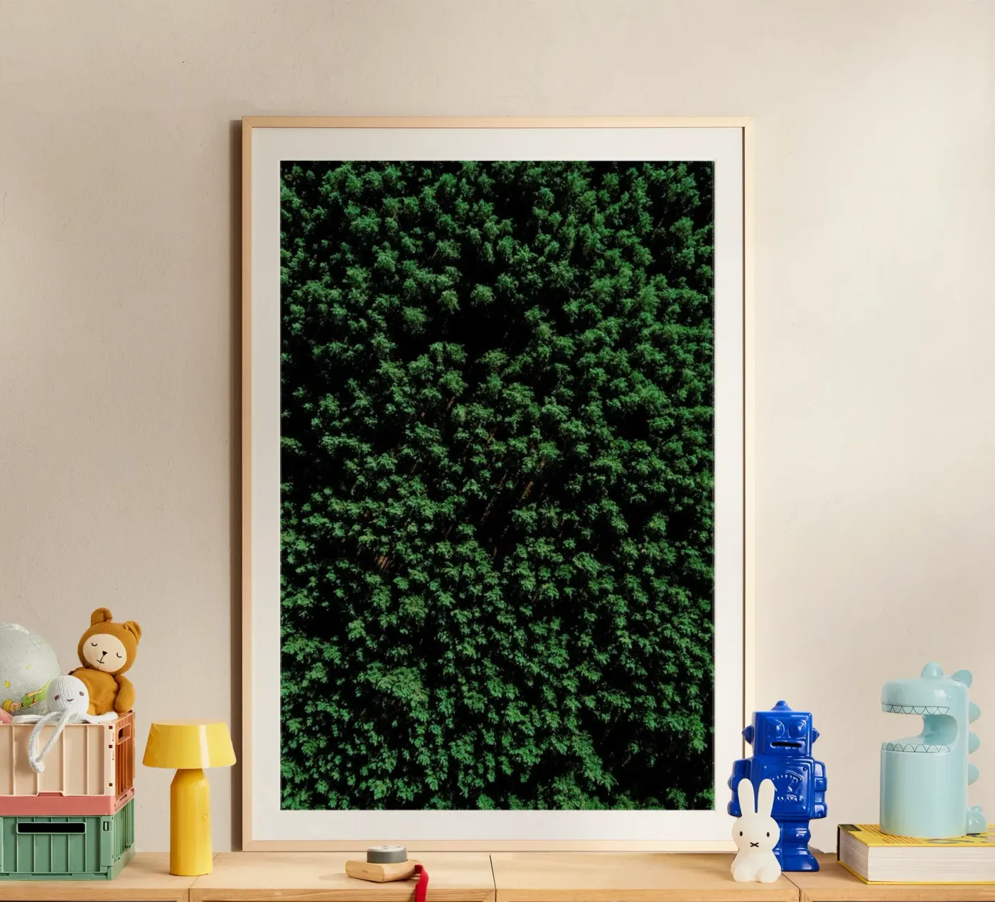 Tree Pattern poster de Sebastian Hilgetag