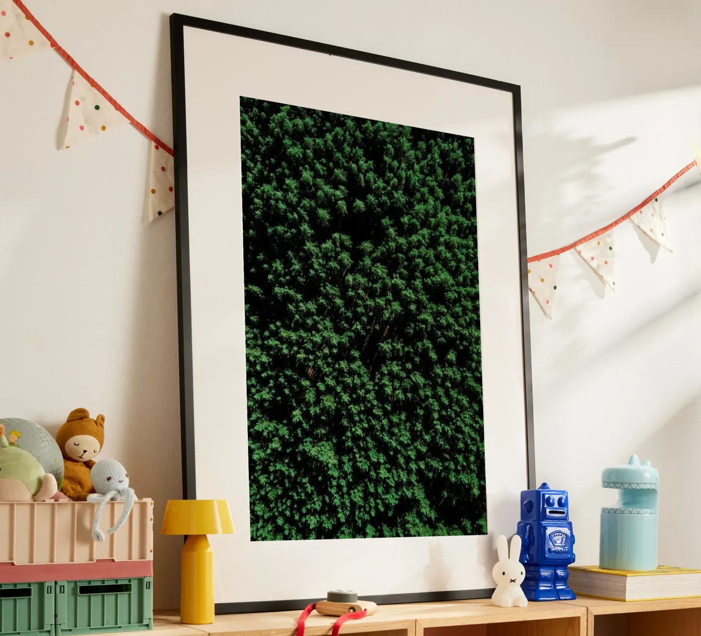 Tree Pattern poster de Sebastian Hilgetag