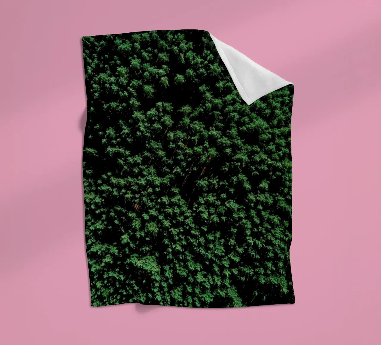 Tree Pattern plaid polaire de Sebastian Hilgetag