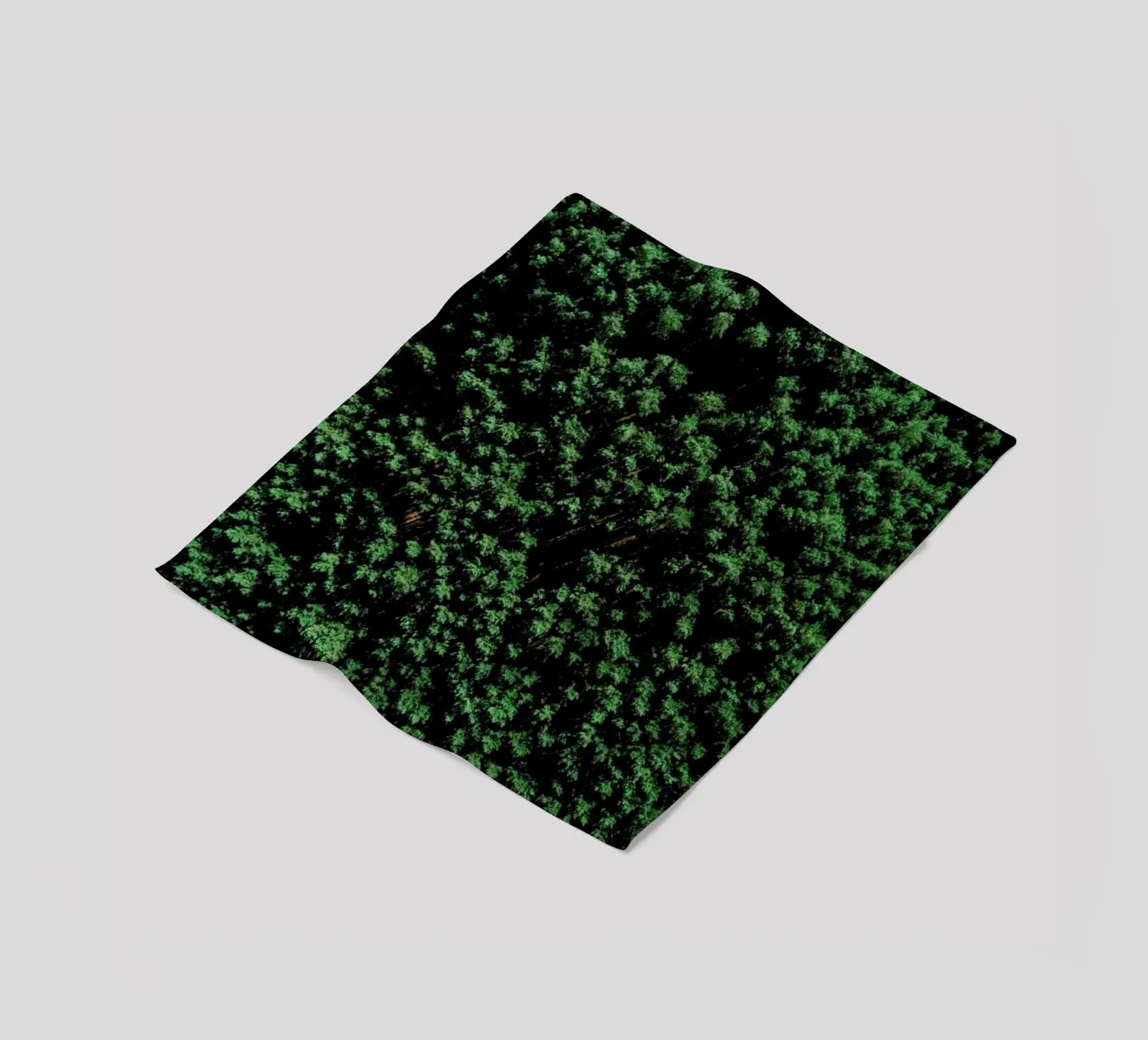 Tree Pattern Fleecedecke von Sebastian Hilgetag