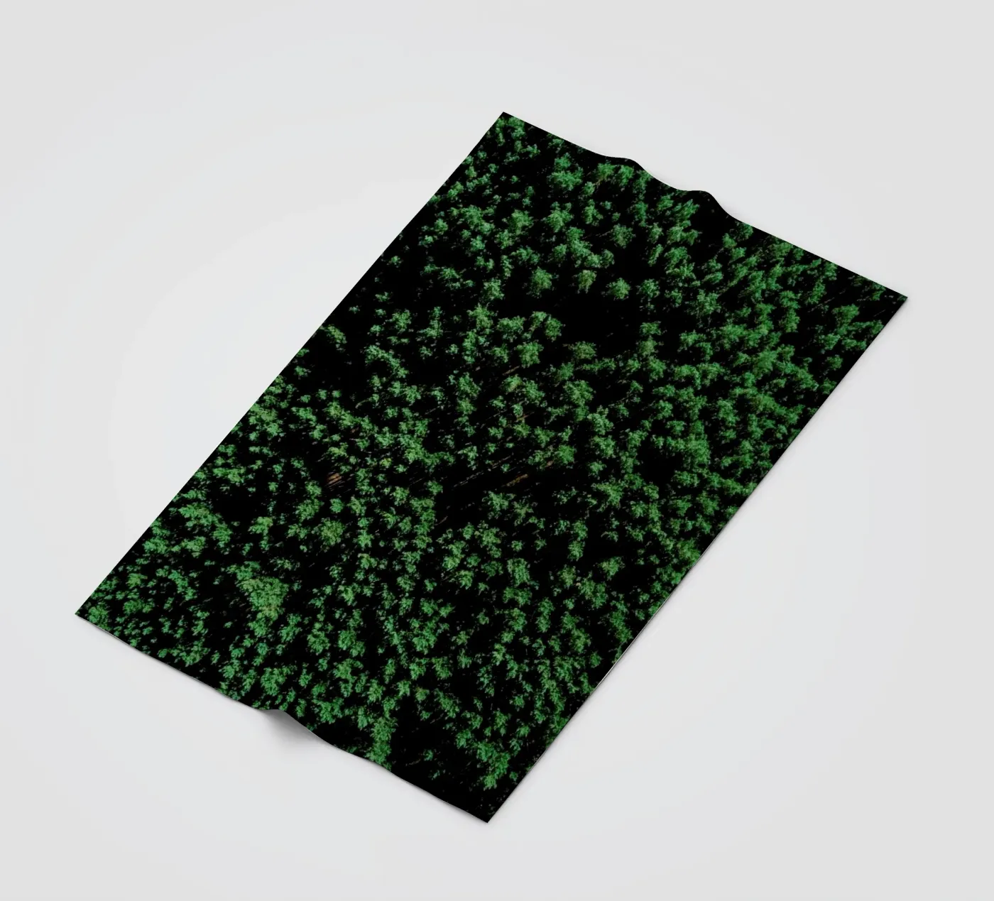 Tree Pattern plaid polaire de Sebastian Hilgetag