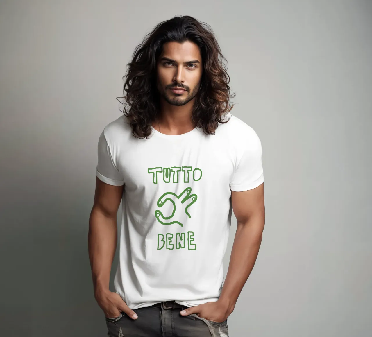 Tutto Bene t-shirt da Attaboy Dsgn