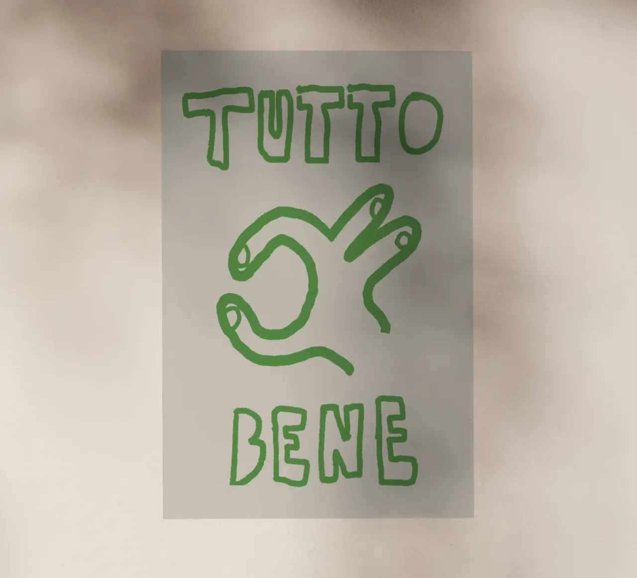 Tutto Bene pellicola backlit da Attaboy Dsgn